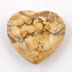 Picture Jasper Heart Carving [Small]